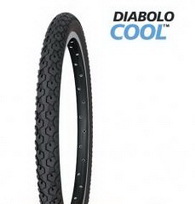 Велошина Michelin DIABOLO COOL 47 203 (12x1/2x1 75x1/4) треккинг GW белый