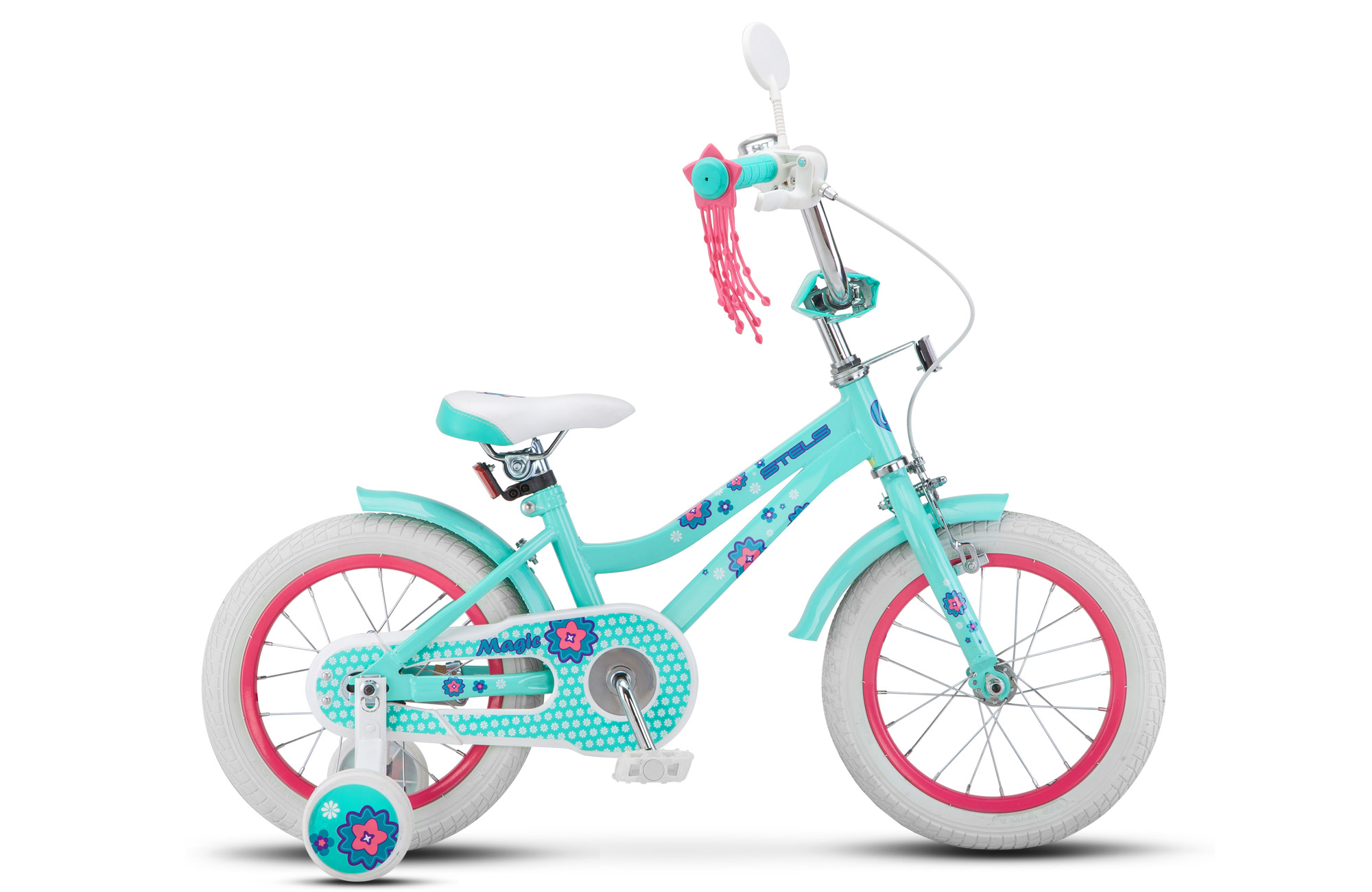 Какой велосипед купить 7 лет. Стелс Магик велосипед. Велосипед стелс 14 дюймов для девочки. Стелс Мэджик 14. Детский велосипед стелс 14.