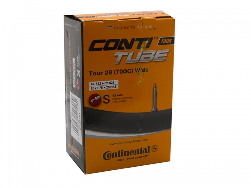 Велокамера Continental Tour 28" wide 54-584/62-622 S42